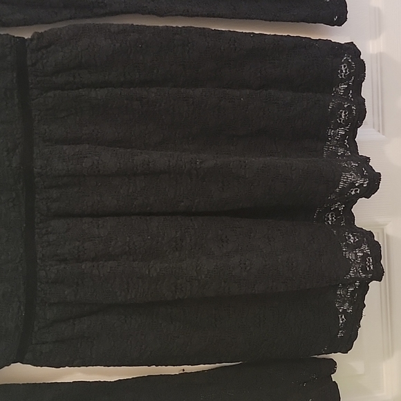 Max Studio black stretchy top M - Picture 3 of 5